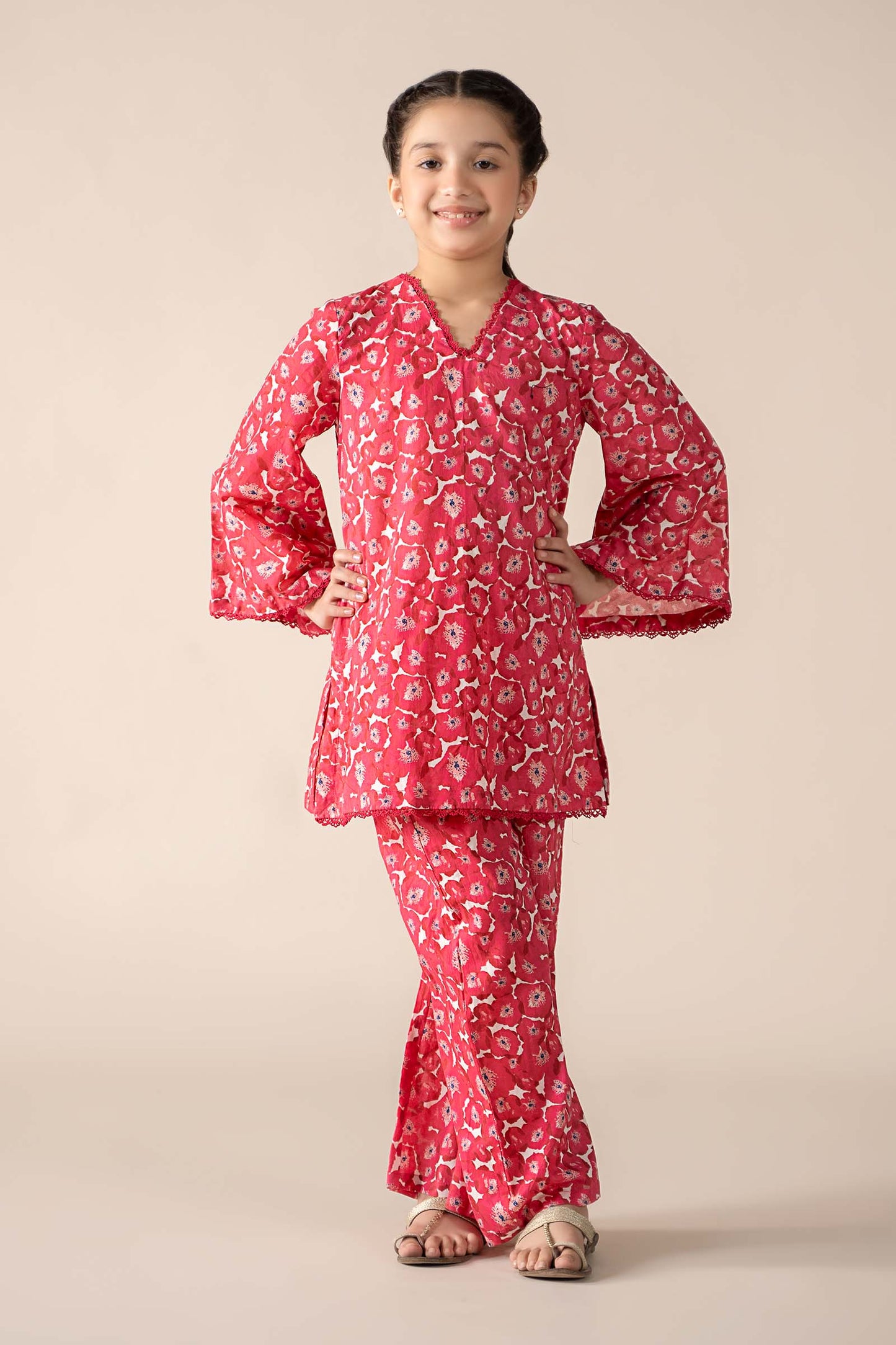 2 Piece Printed Lawn Suit