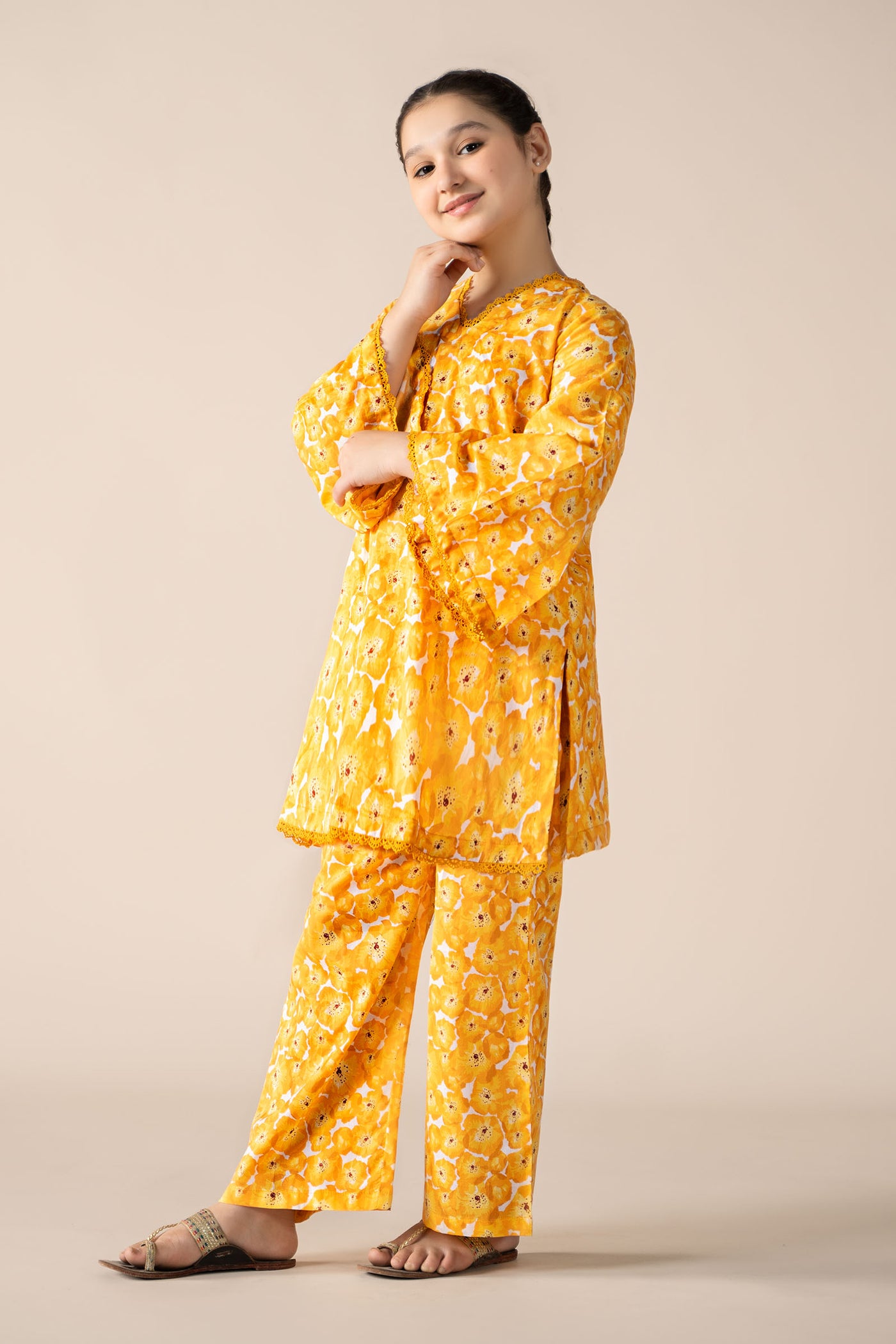 2 Piece Printed Lawn Suit