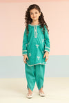 2 Piece Embroidered Dobby Lawn Suit