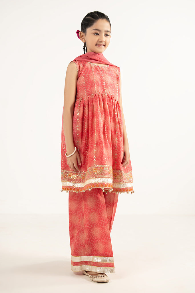Maria B 3 Piece Embroidered Lawn Suit, view 1