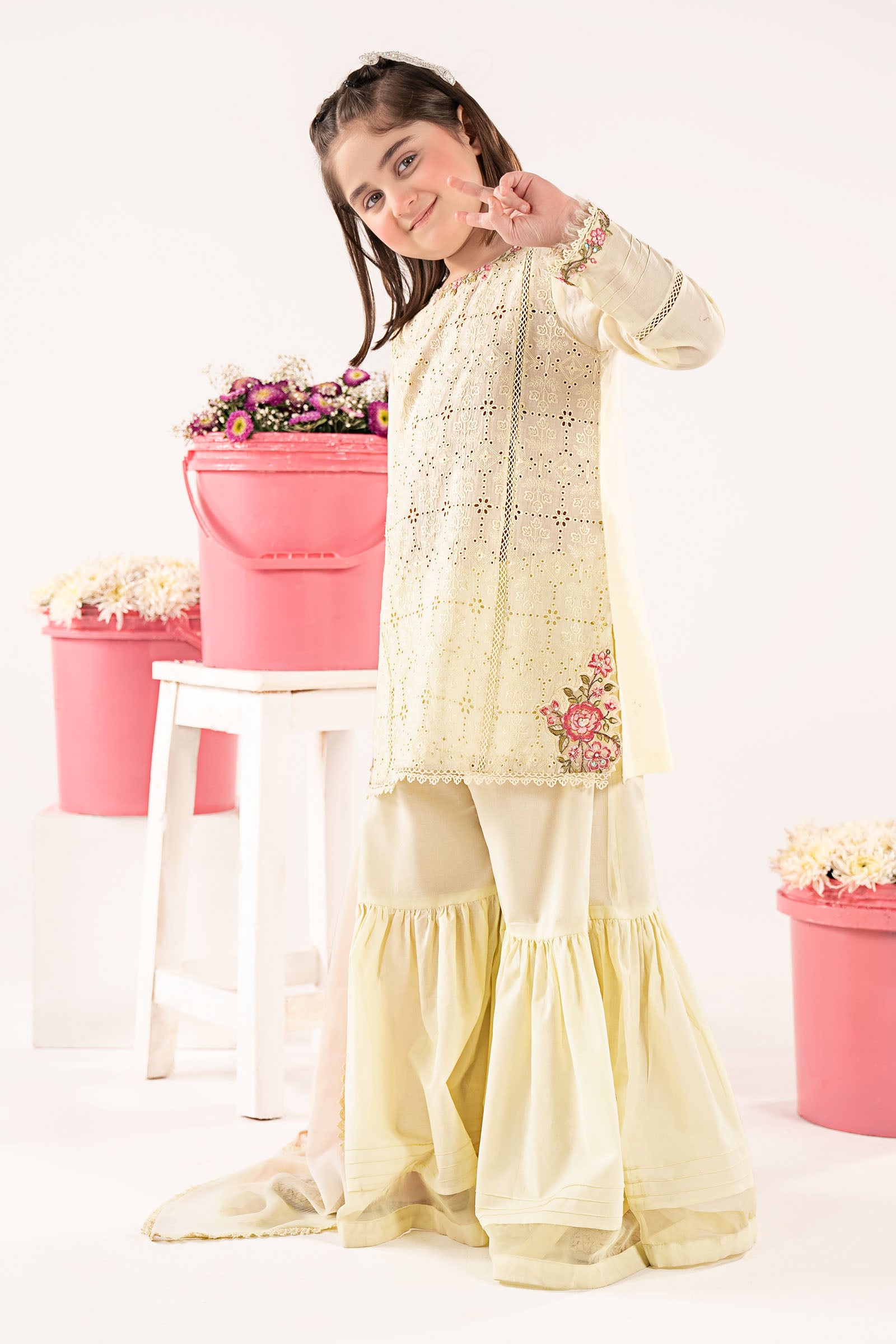 3 Piece Embroidered Lawn Suit