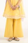 3 Piece Embroidered Paper Cotton Suit