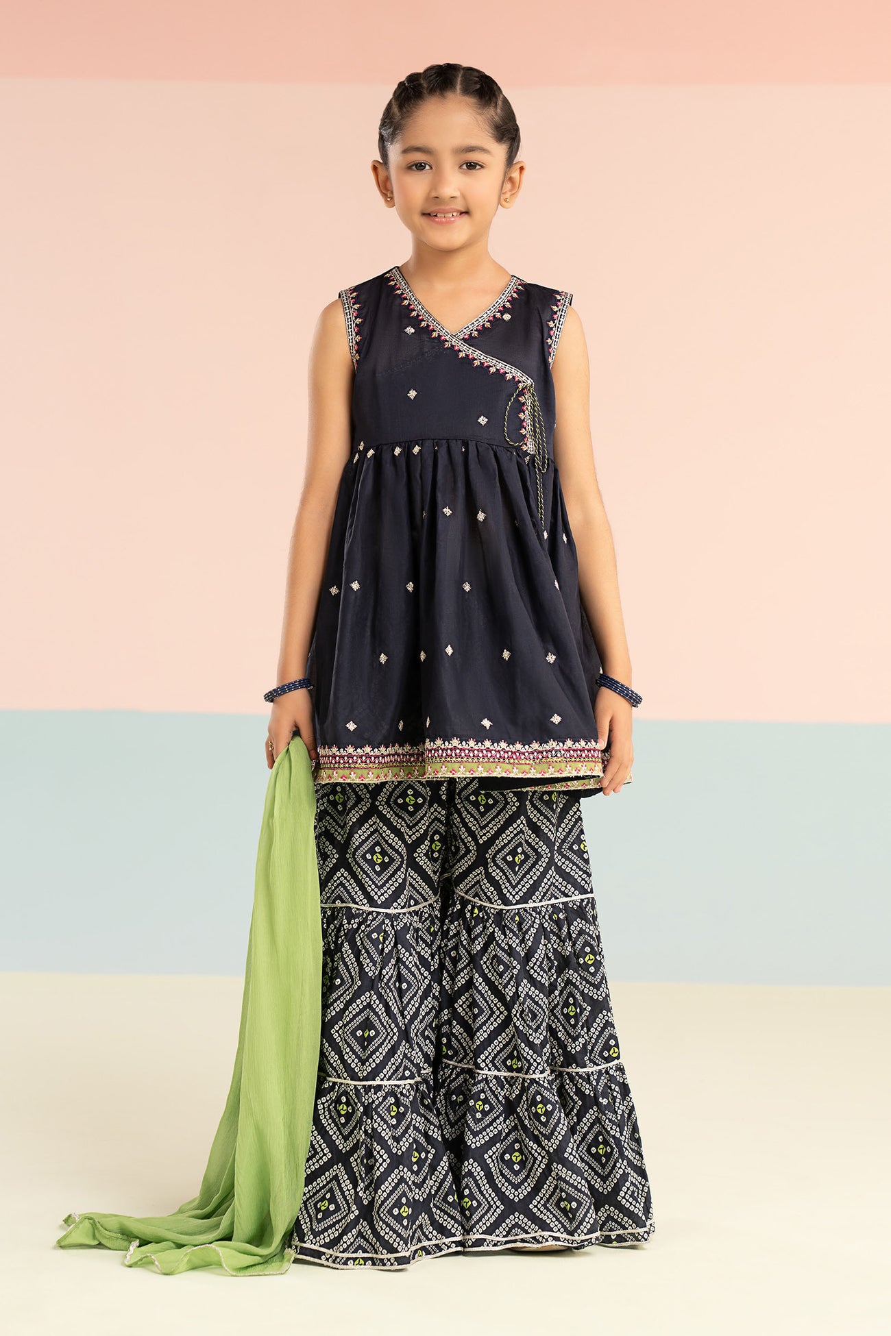 3 Piece Embroidered Lawn Suit