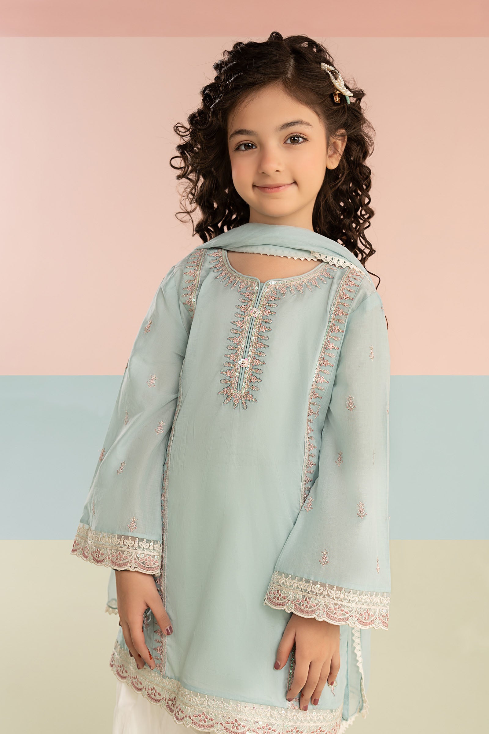 3 Piece Embroidered Lawn Suit