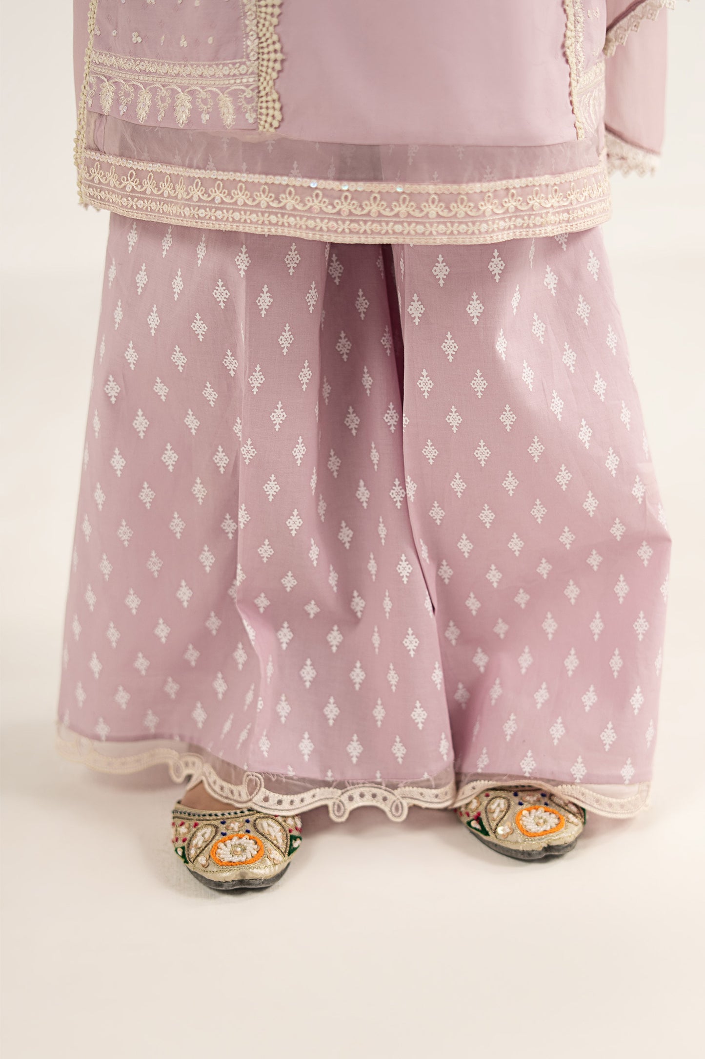 3 Piece Embroidered Dobby Lawn Suit
