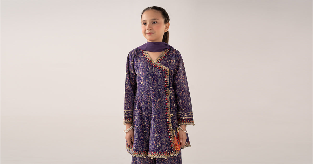 3 Piece Embroidered Lawn Suit