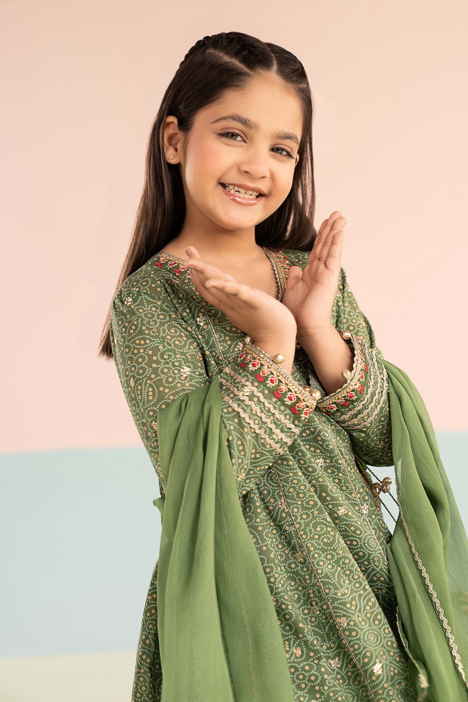 3 Piece Embroidered Lawn Suit