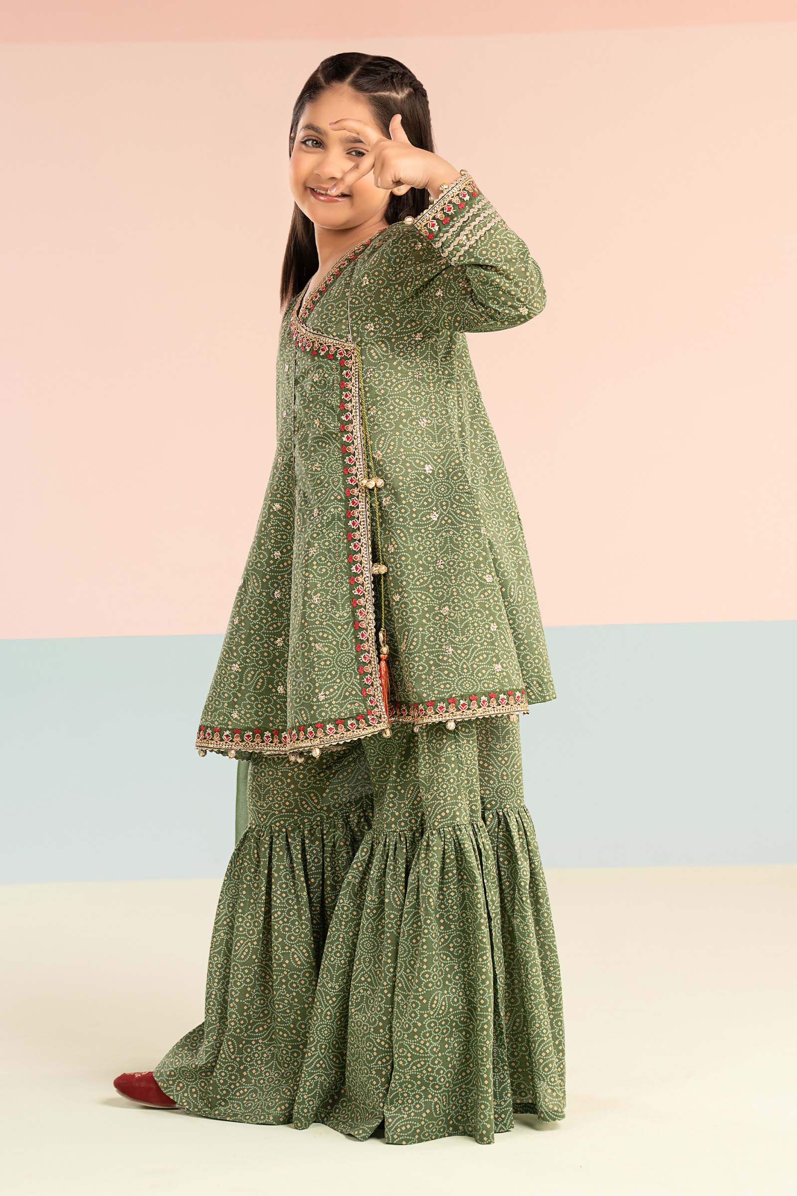 3 Piece Embroidered Lawn Suit