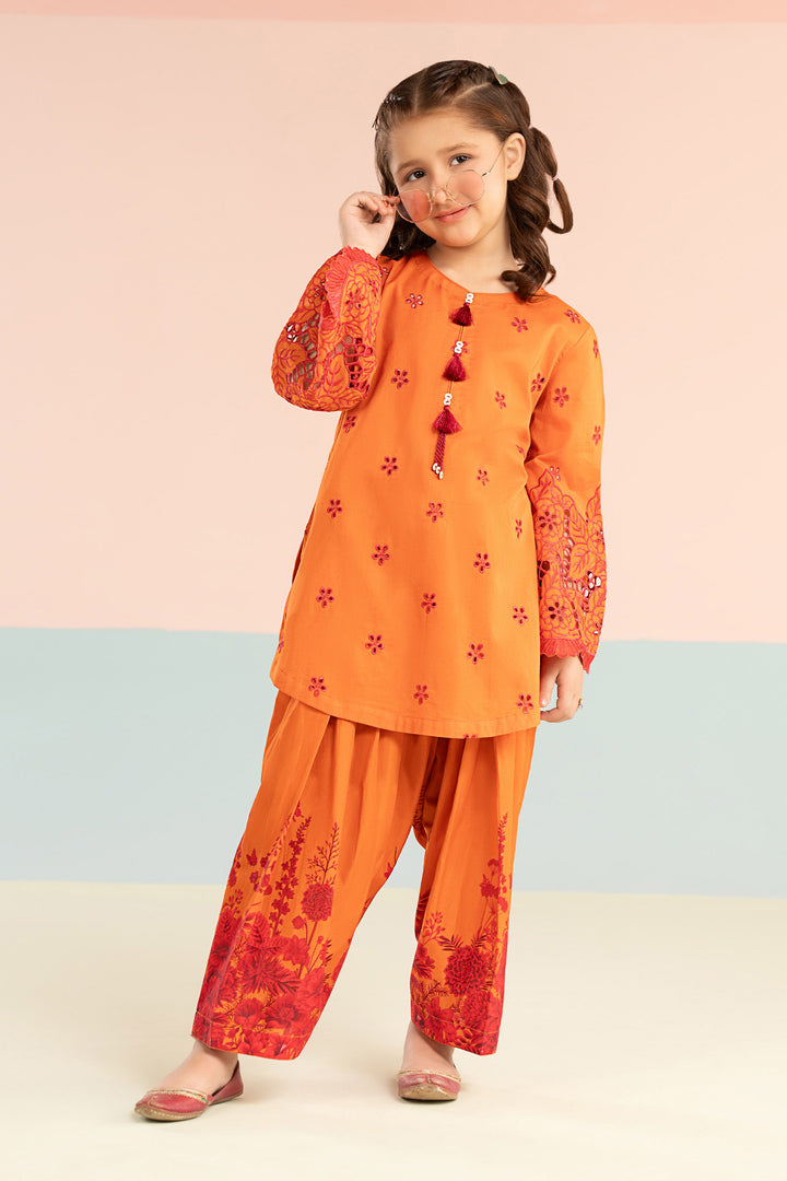2 Piece Embroidered Lawn Suit All Products MDF2630-023-ORG