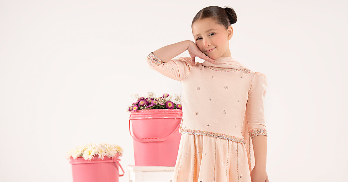 3 Piece Embroidered Dobby Lawn Suit