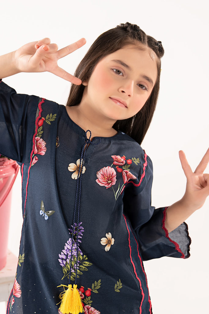 Maria B 2 Piece Embroidered Lawn Suit, view 1