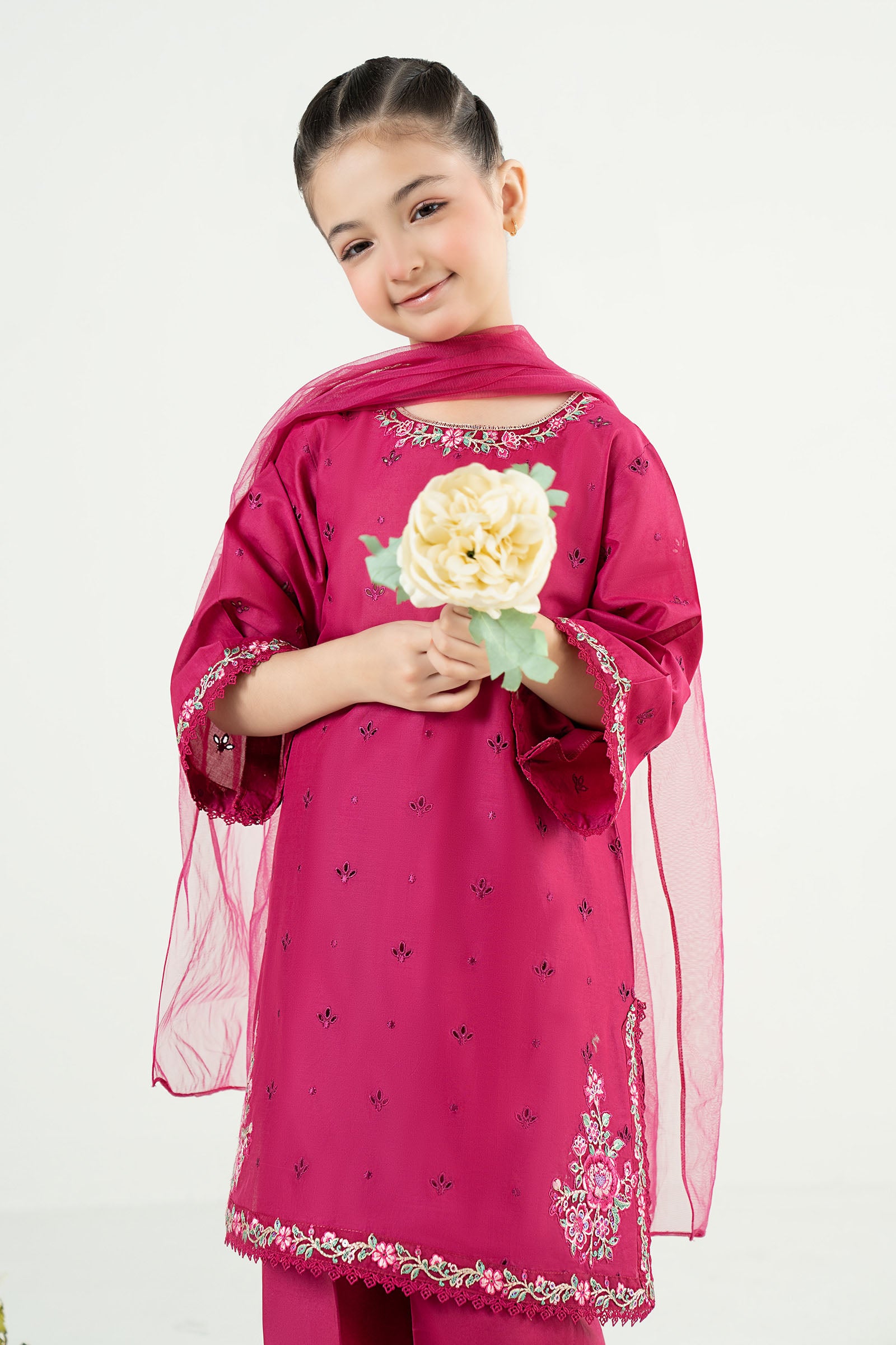 3 Piece Embroidered Lawn Suit