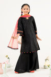 3 Piece Embroidered Dobby Lawn Suit
