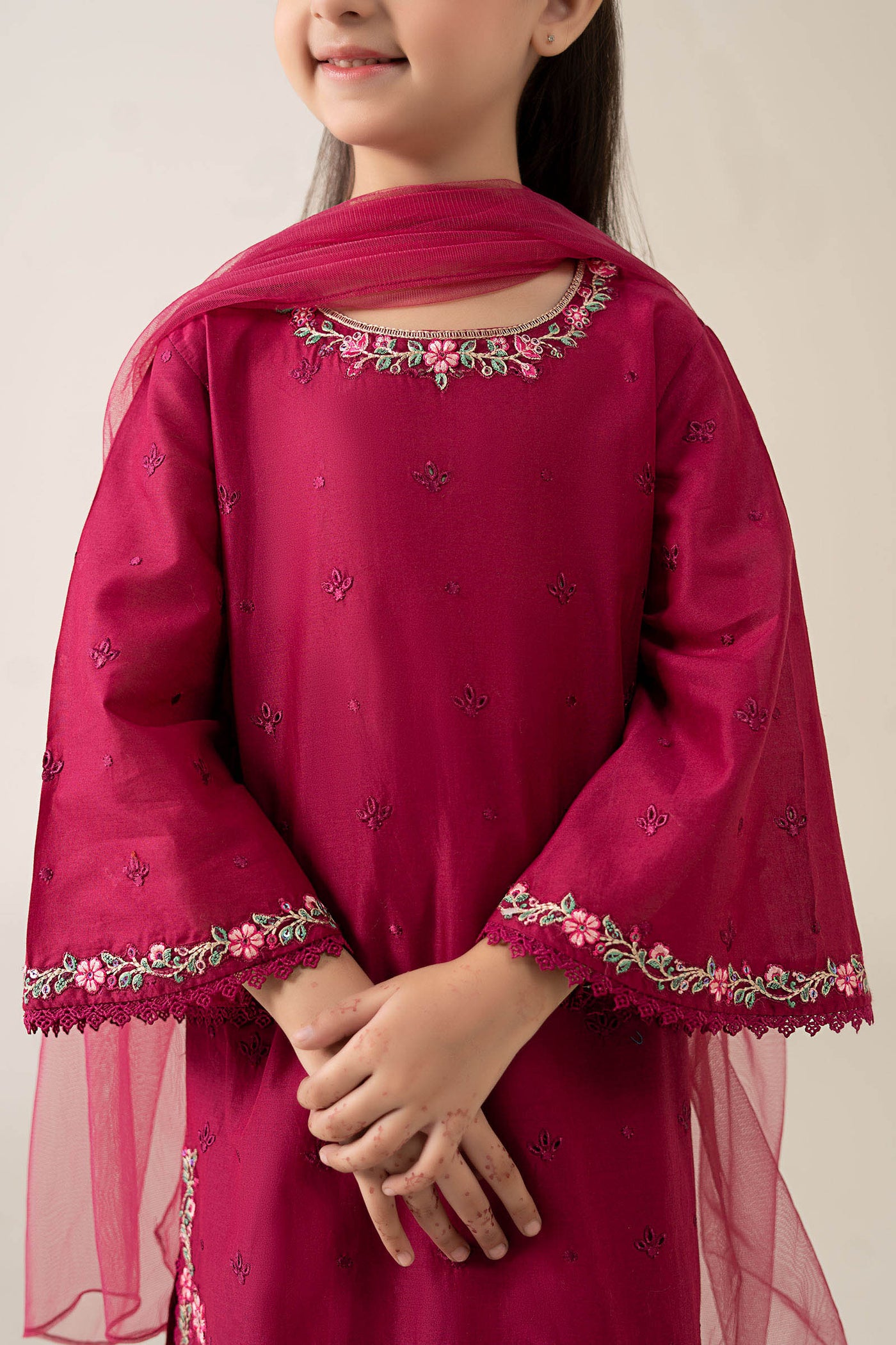 3 Piece Embroidered Lawn Suit
