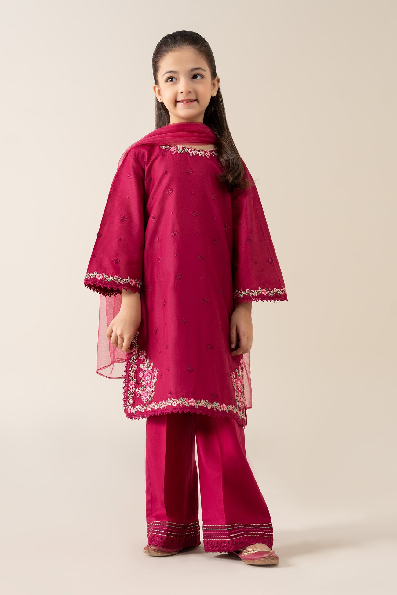 3 Piece Embroidered Lawn Suit