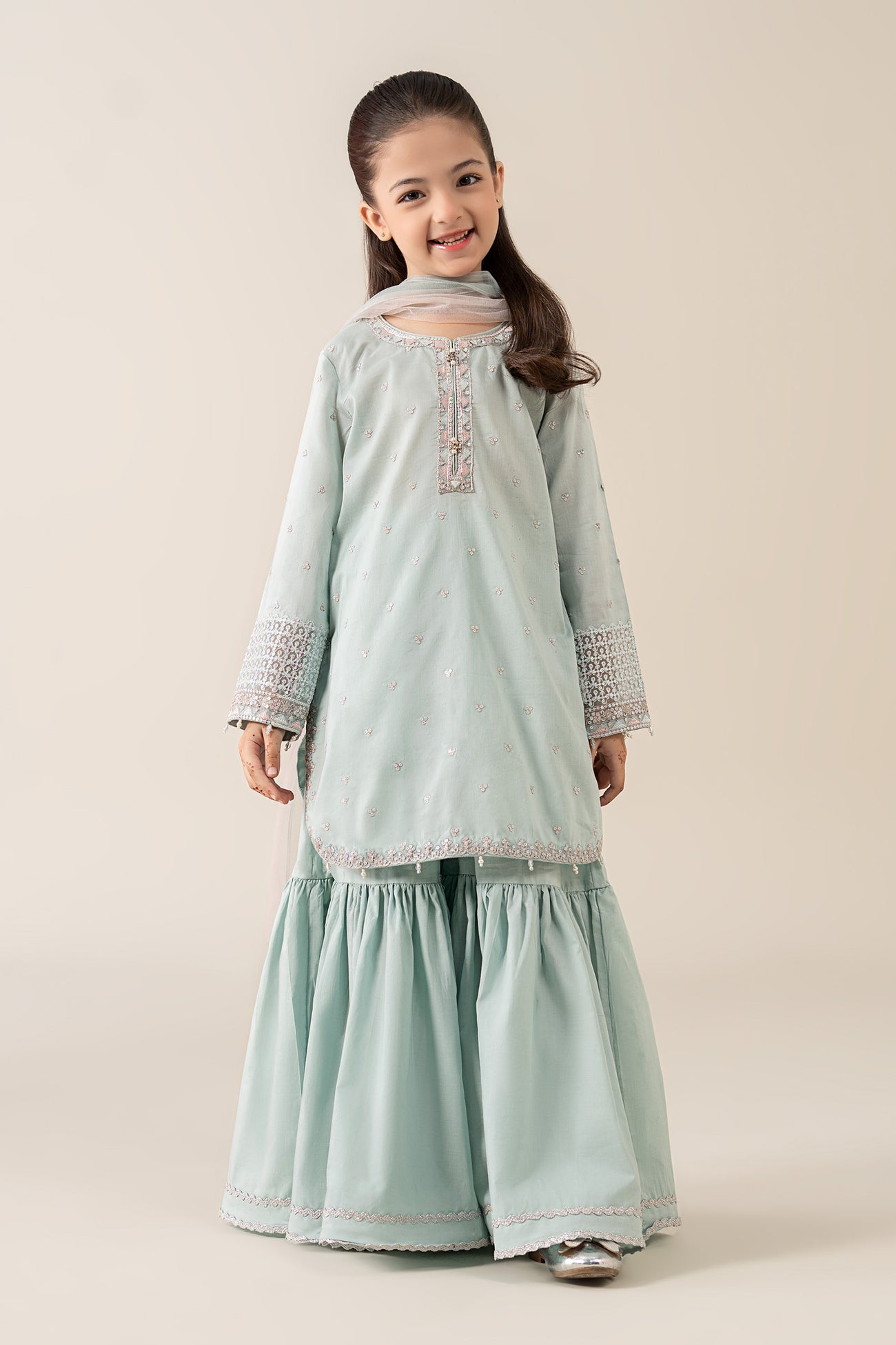 3 Piece Embroidered Lawn Suit