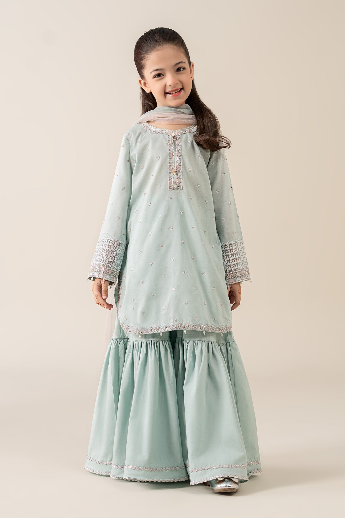 3 Piece Embroidered Lawn Suit