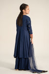 3 Piece Embroidered Linen Suit