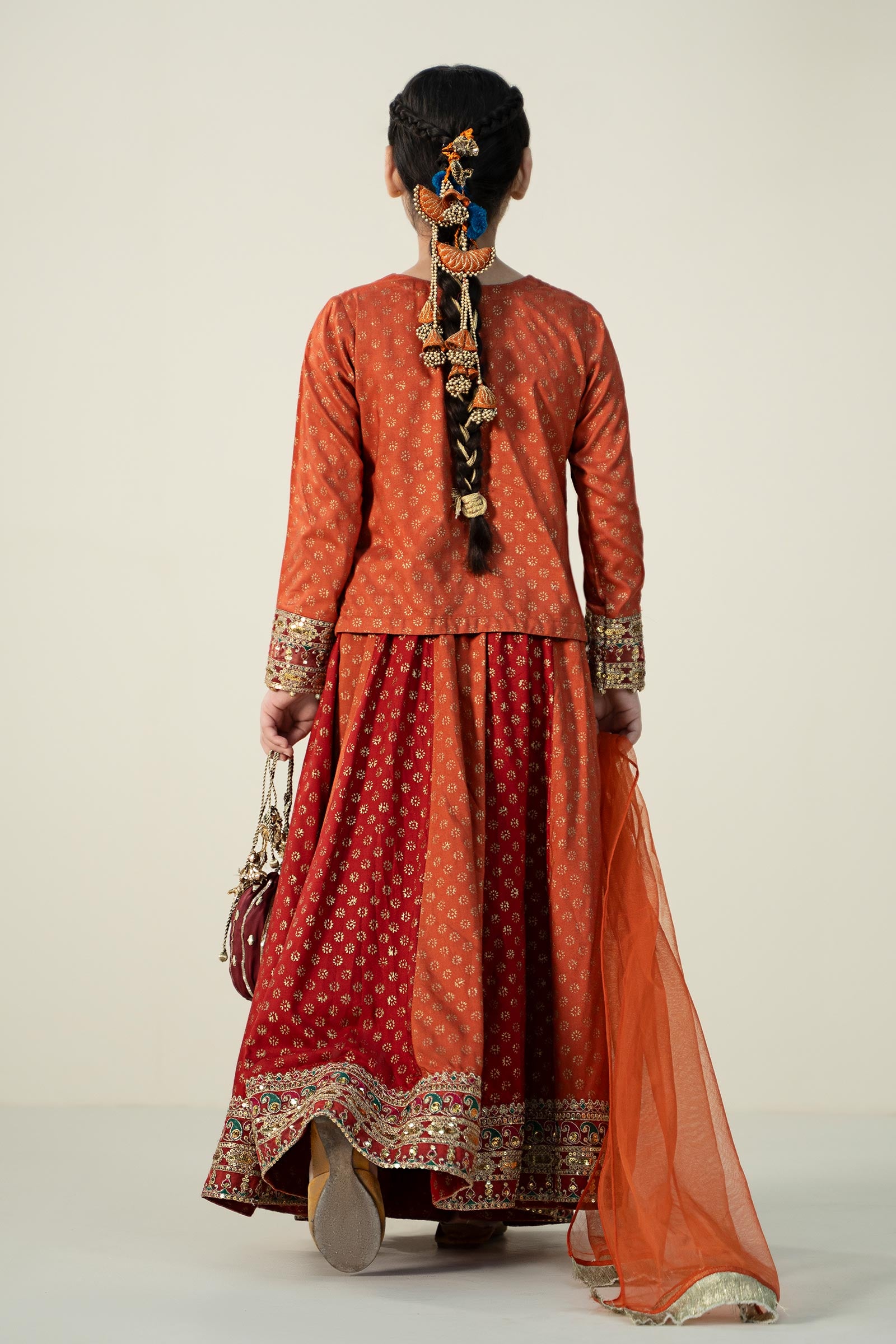 3 Piece Printed Linen Suit