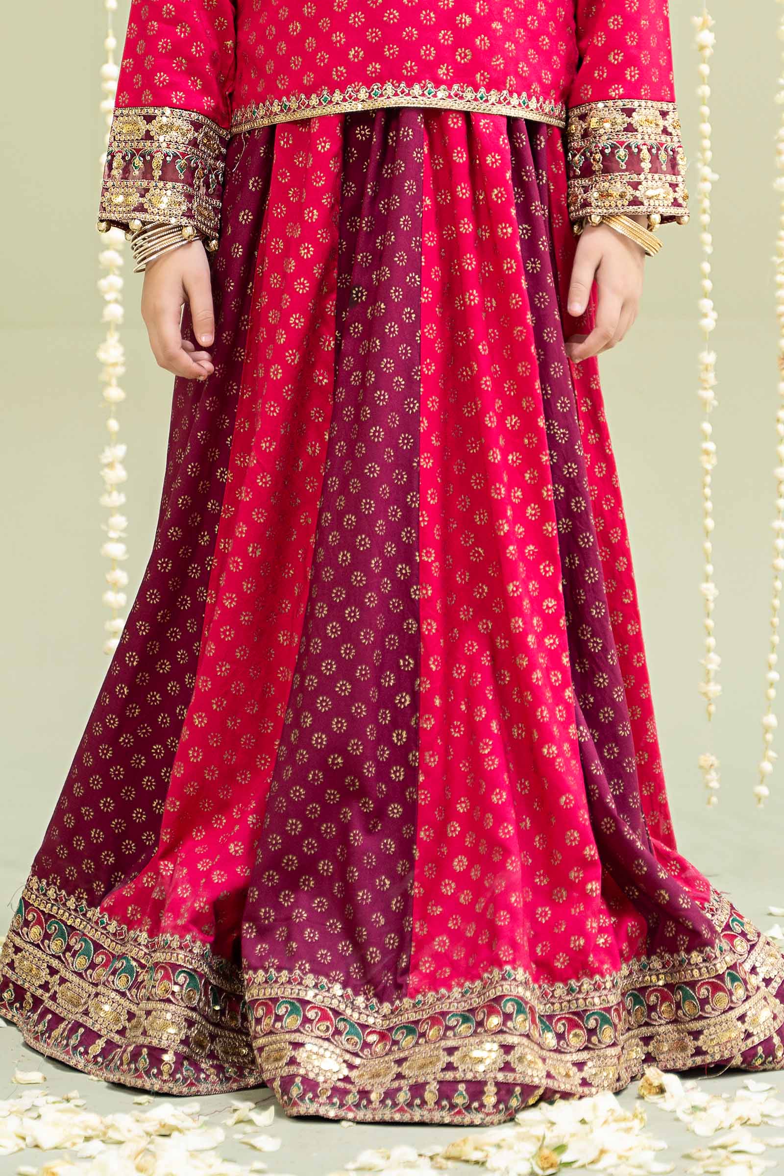 3 Piece Printed Linen Suit