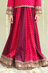 3 Piece Printed Linen Suit