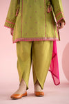 3 Piece Embroidered Jacquard Brochia Suit