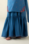 3 Piece Embroidered Cotton Silk Suit