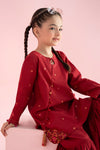 3 Piece Embroidered Cotton Silk Suit