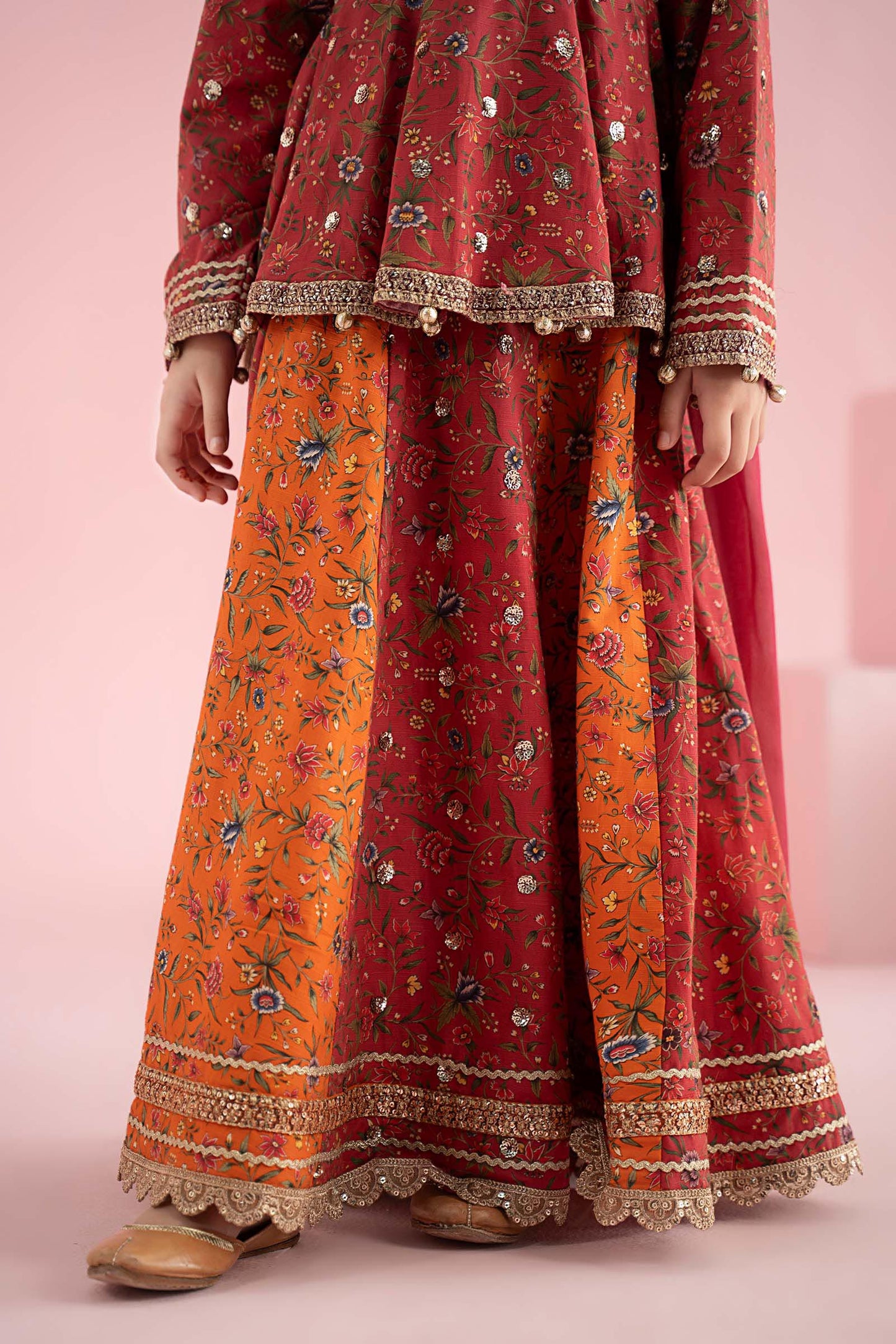 3 Piece Embroidered Khaddar Suit