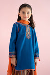 3 Piece Embroidered Slub Khaddar Suit
