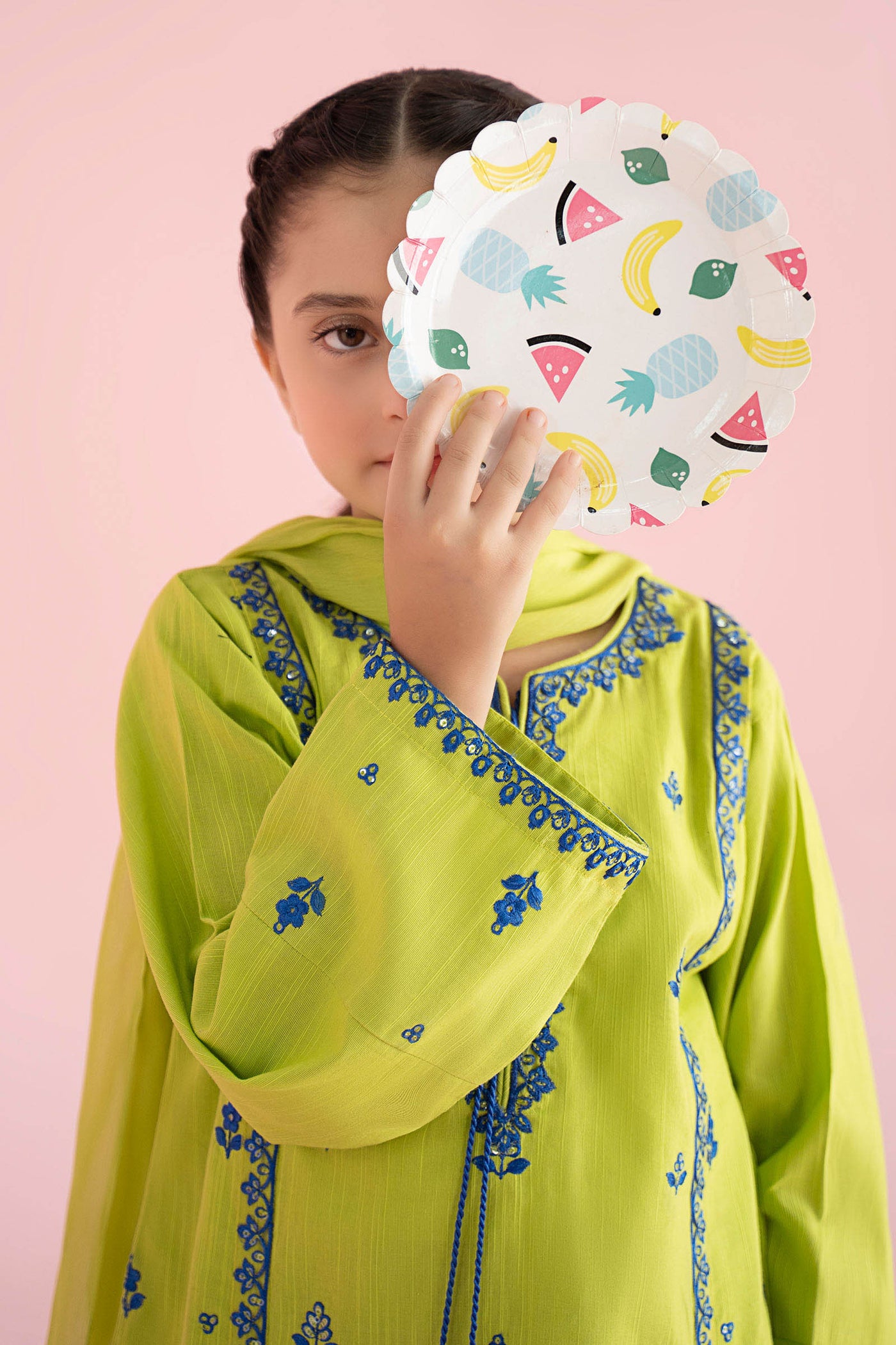 3 Piece Embroidered Khaddar Suit