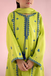 3 Piece Embroidered Khaddar Suit