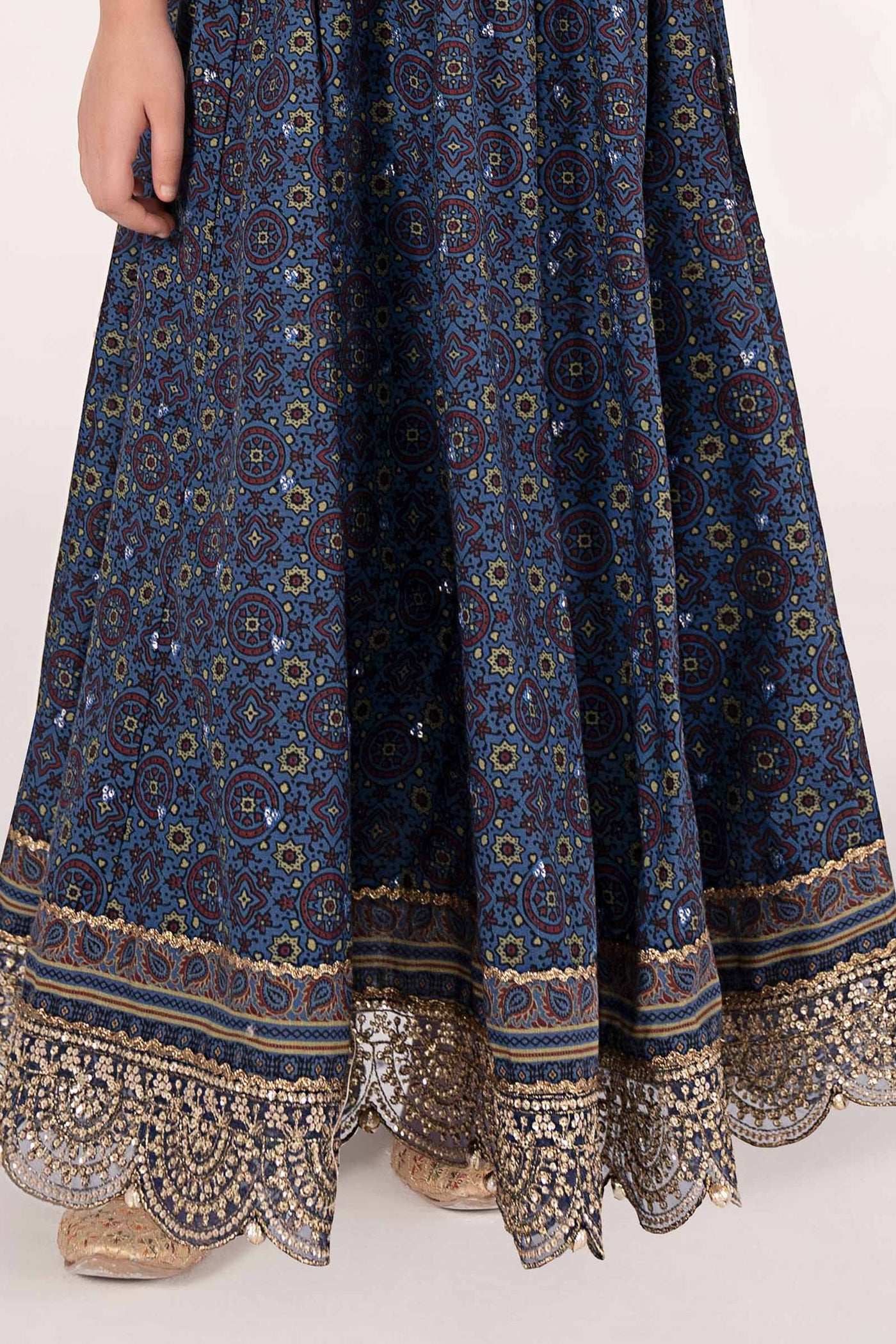 3 Piece Embroidered Slub Khaddar Suit