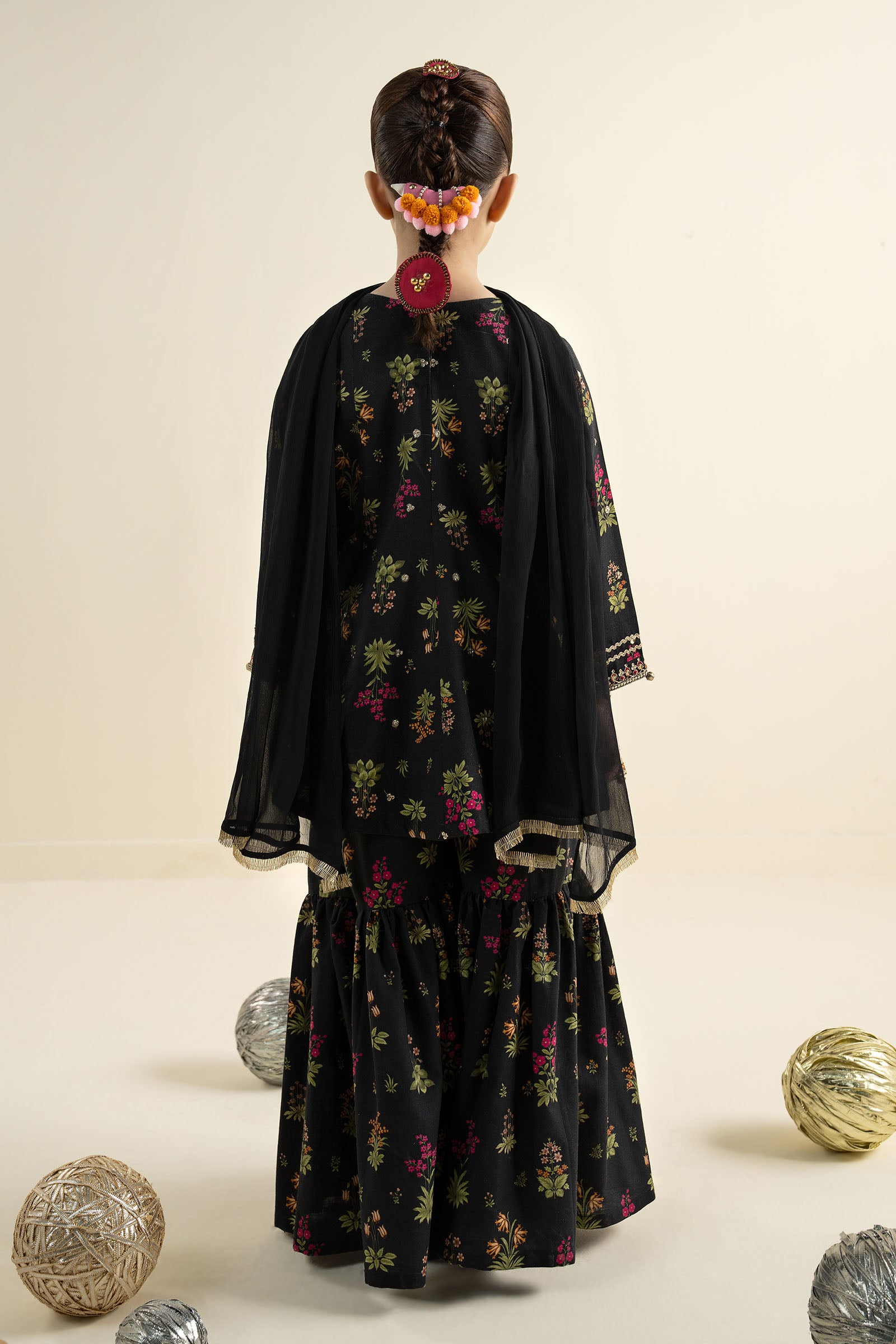 3 Piece Embroidered Khaddar Suit