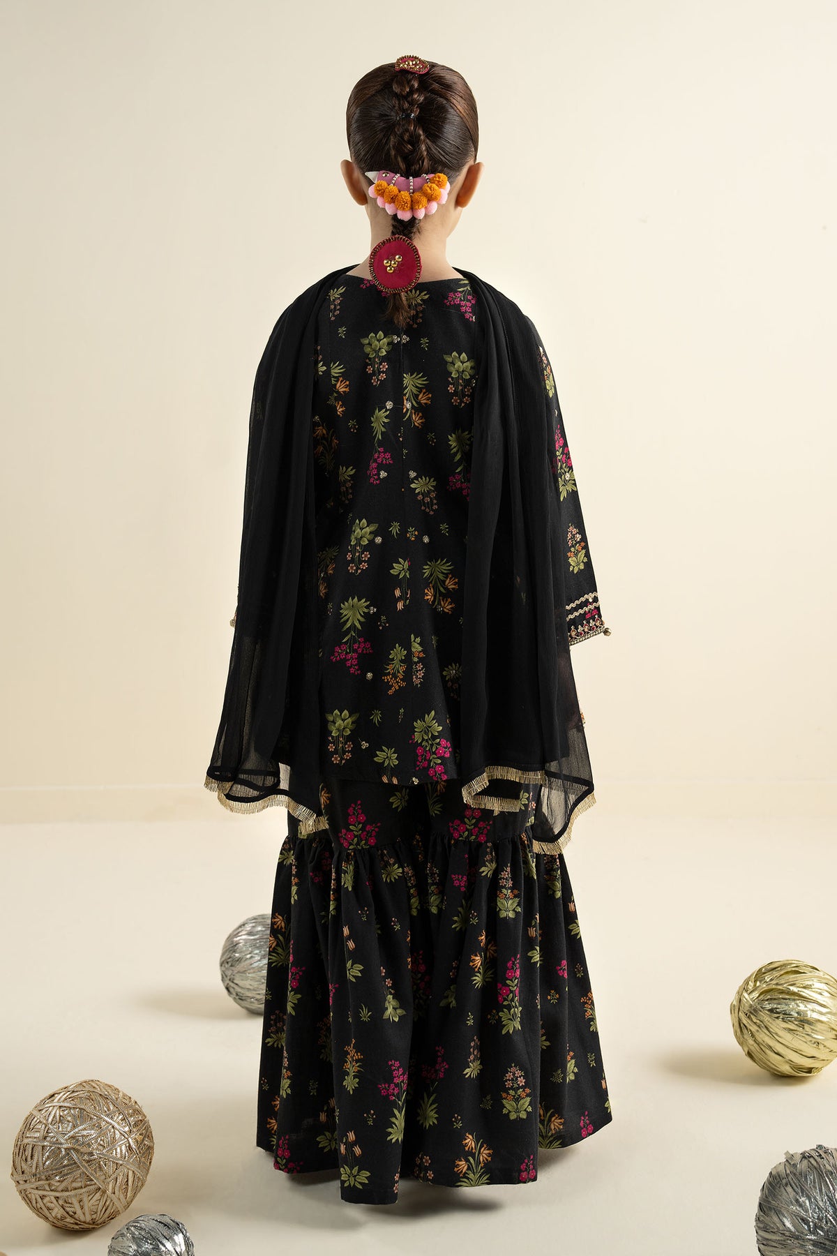 3 Piece Embroidered Khaddar Suit