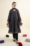 3 Piece Embroidered Raw Silk Suit