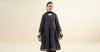 3 Piece Embroidered Raw Silk Suit