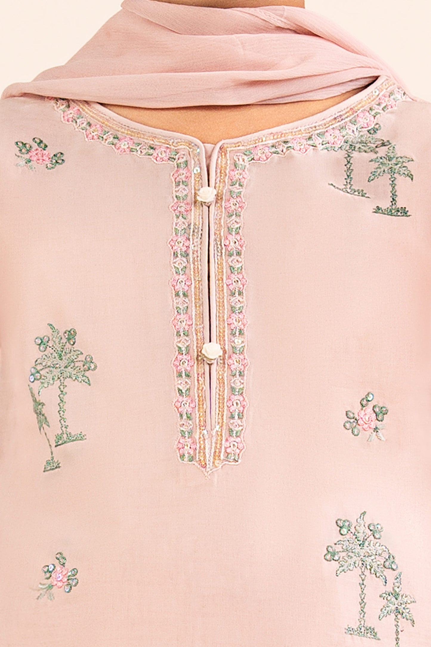 3 Piece Embroidered Lawn Suit