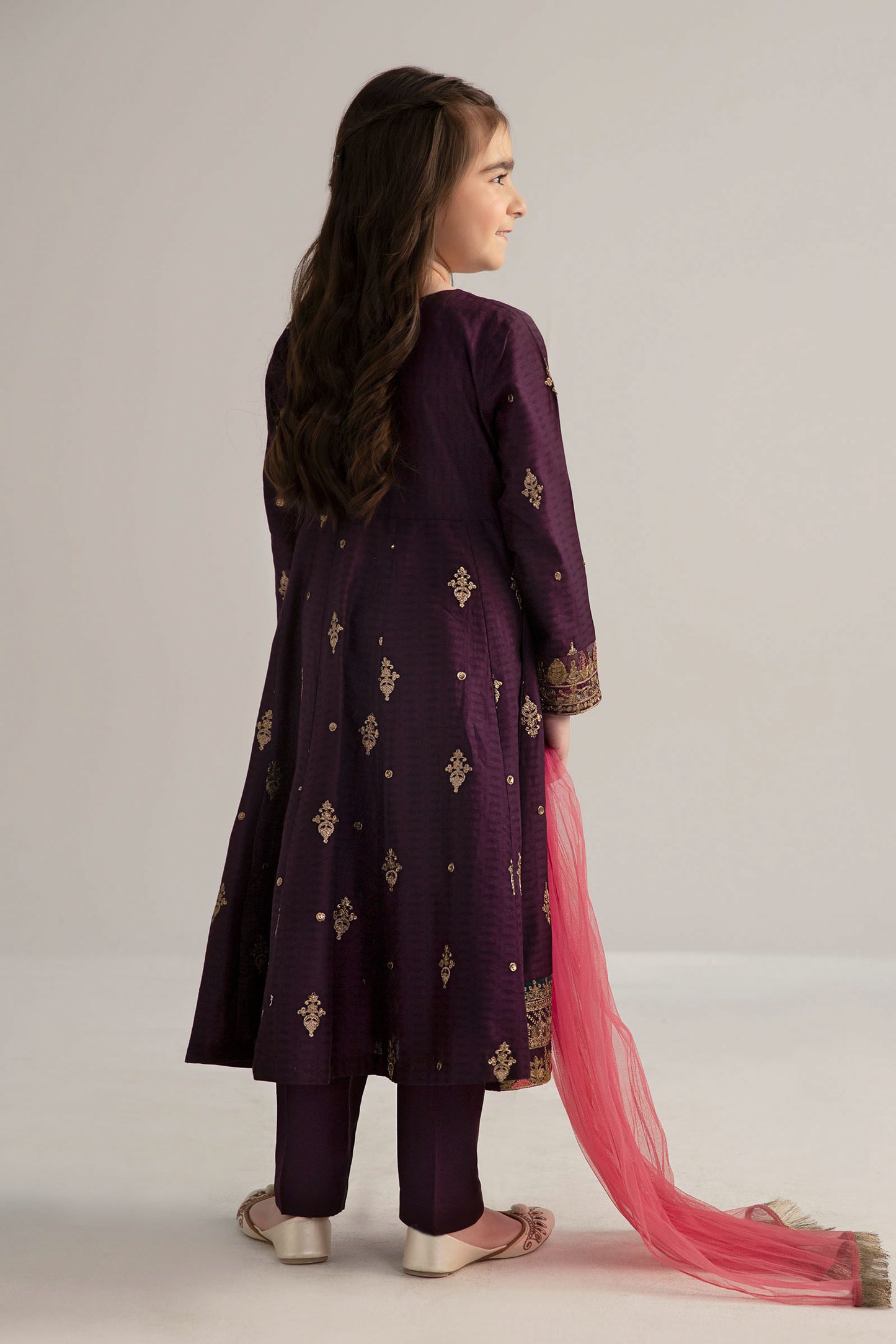 3 Piece Embroidered Dobby Lawn Suit