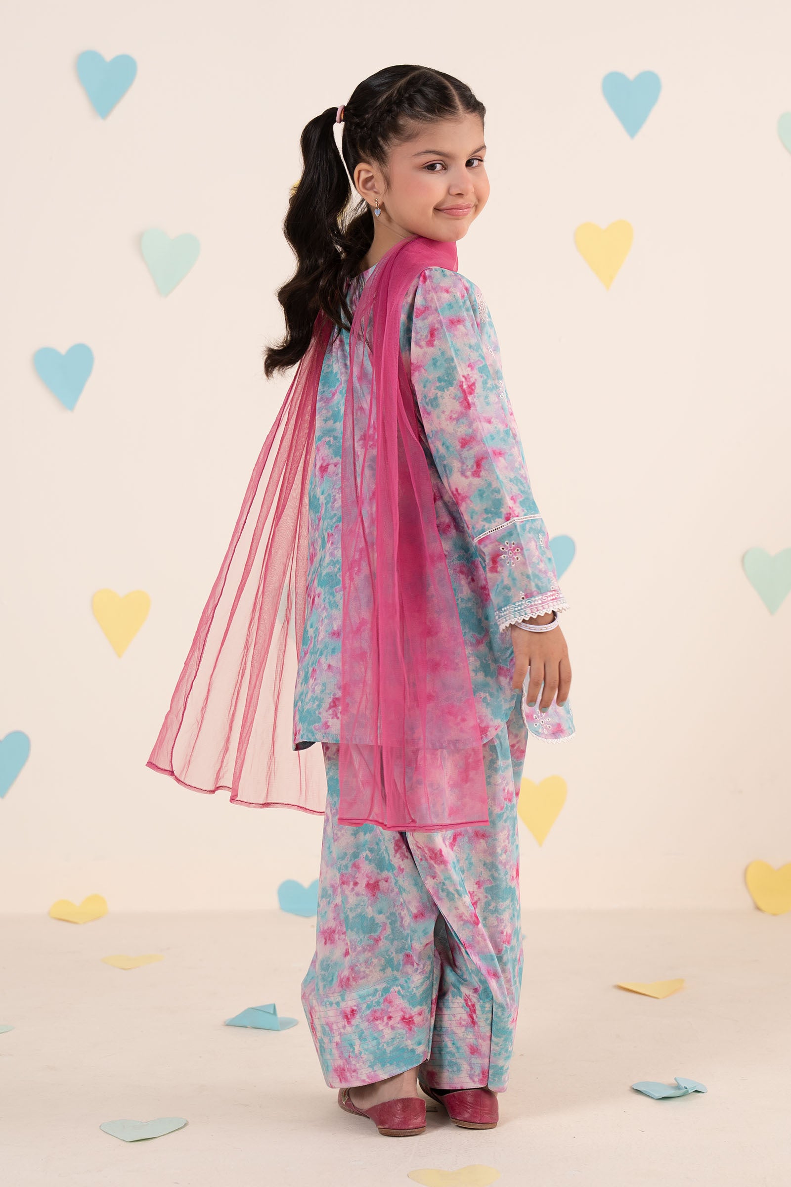 3 Piece Embroidered Lawn Suit