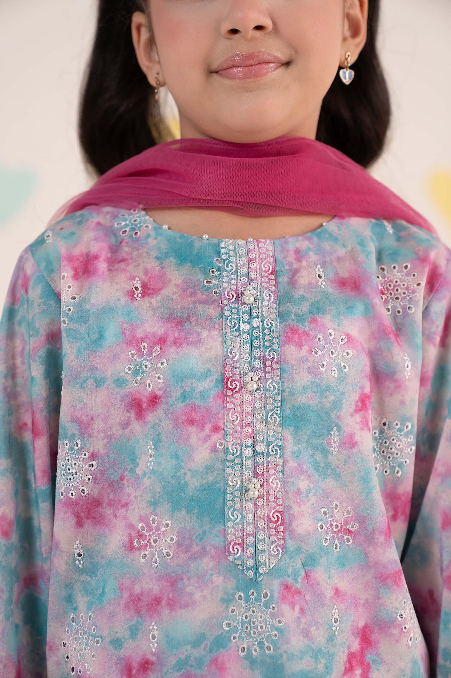 3 Piece Embroidered Lawn Suit