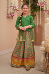 3 Piece Embroidered Linen Suit
