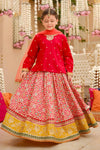 3 Piece Embroidered Linen Suit