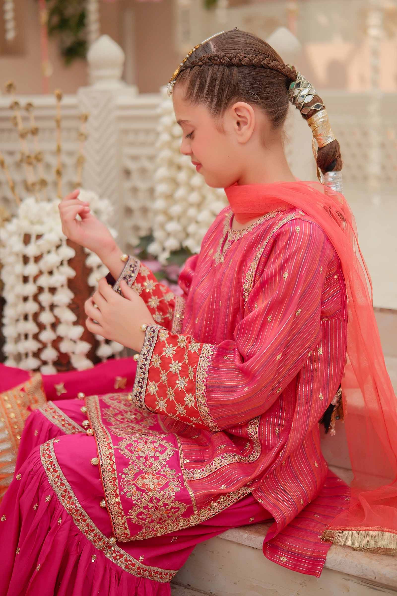 3 Piece Embroidered Suit