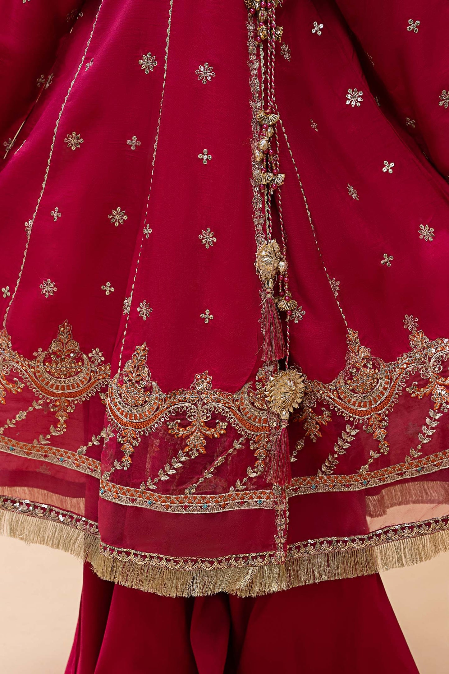 3 Piece Embroidered Suit