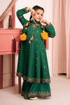3 Piece Embroidered Bamberg Raw Silk Suit