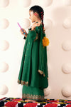3 Piece Embroidered Bamberg Raw Silk Suit