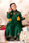 3 Piece Embroidered Bamberg Raw Silk Suit
