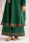3 Piece Embroidered Bamberg Raw Silk Suit