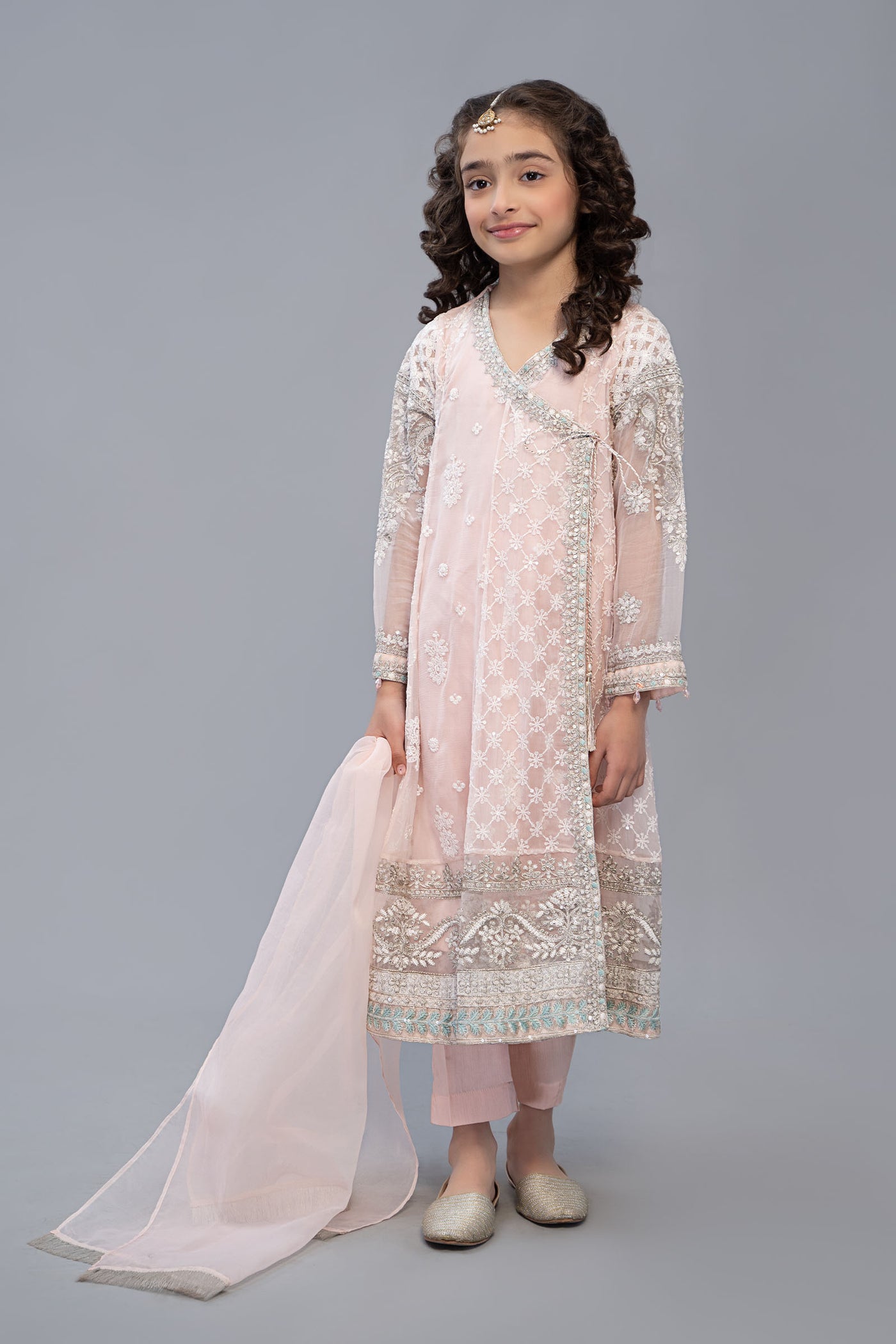 3 Piece Embroidered Suit